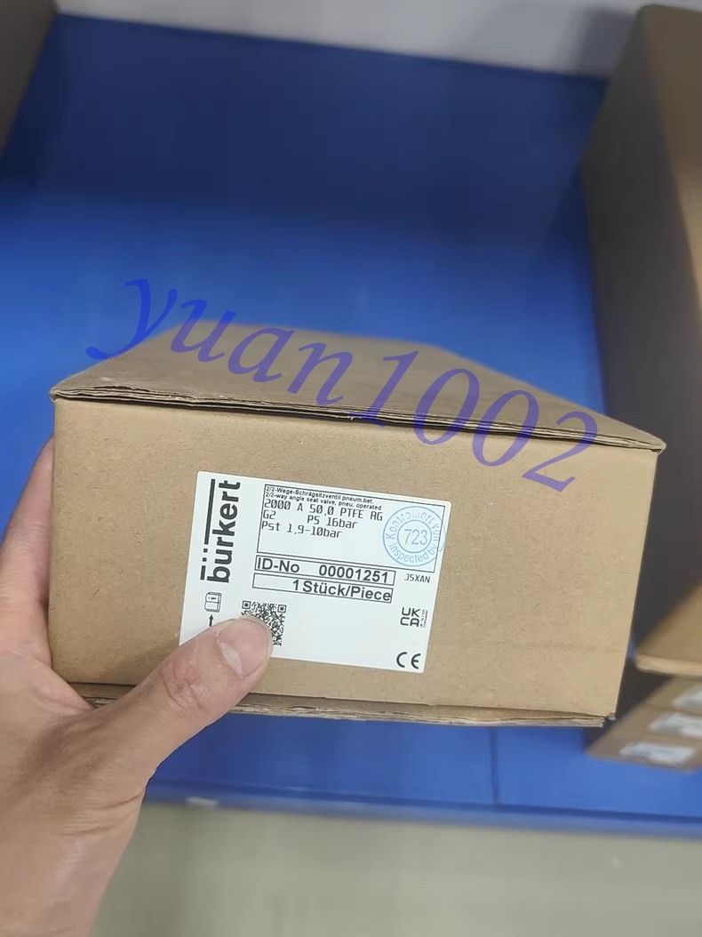 1PCS NEW Burkert 2000 A 50.0 PTFE RG 00001251 Pneumatic valve Fast delivery