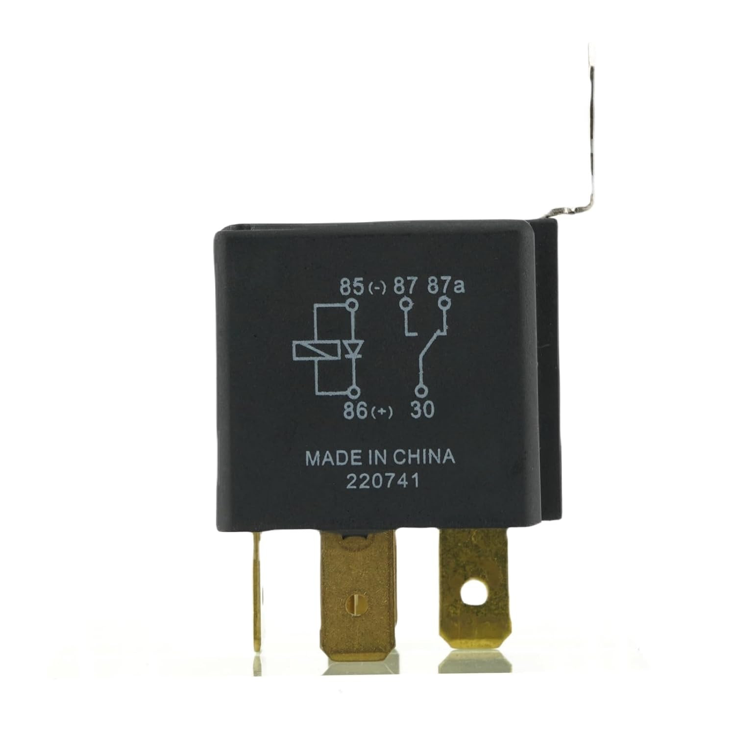 0-1432876-1 24VDC 1 Form C 5Pins Mini ISO Relay SPDT Quick Connect Automotive Po