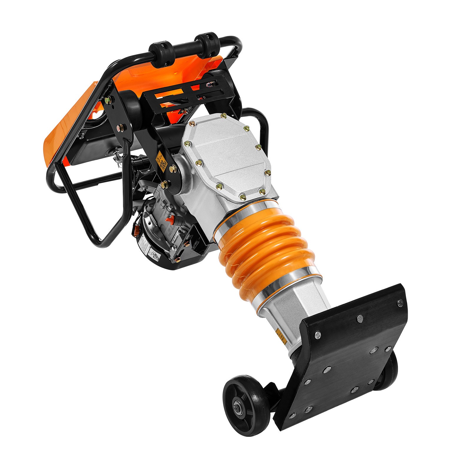 Uimoso 6.5 HP 196 cc Gas-Powered Vibratory Rammer for Soil Compaction