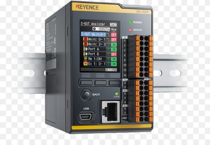 Keyence GC-1000 Safety Controller 24VDC USB Ethernet Industrial Automation