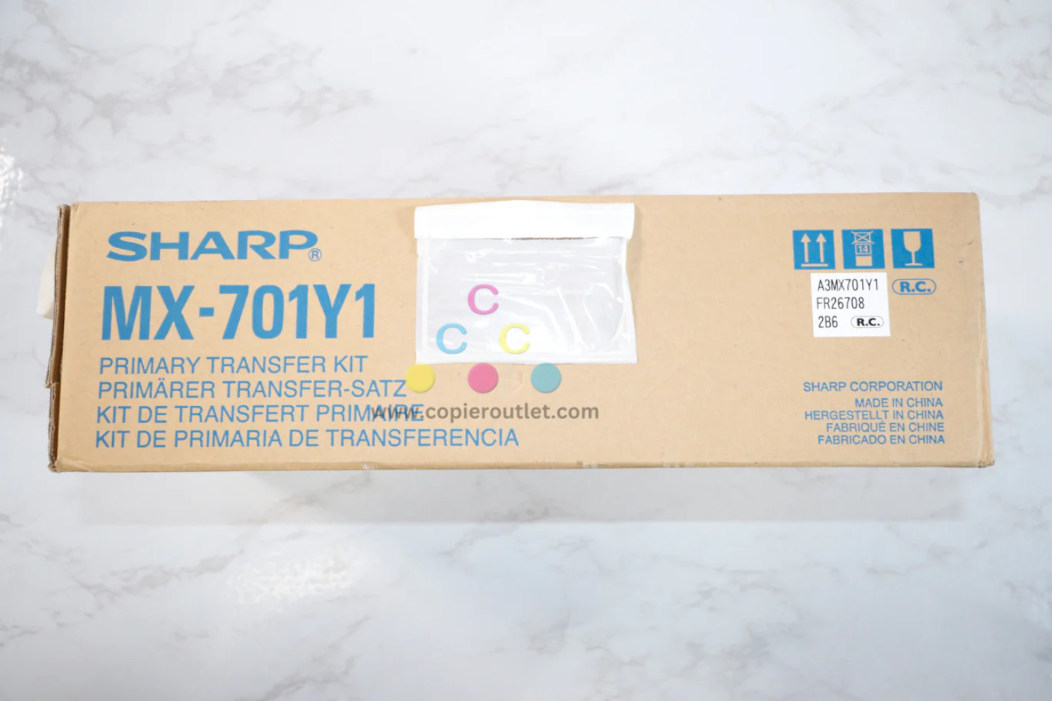 New OEM Sharp MX-6201N,MX-7001N Primary Transfer Kit MX-701Y1 Same Day Shipping
