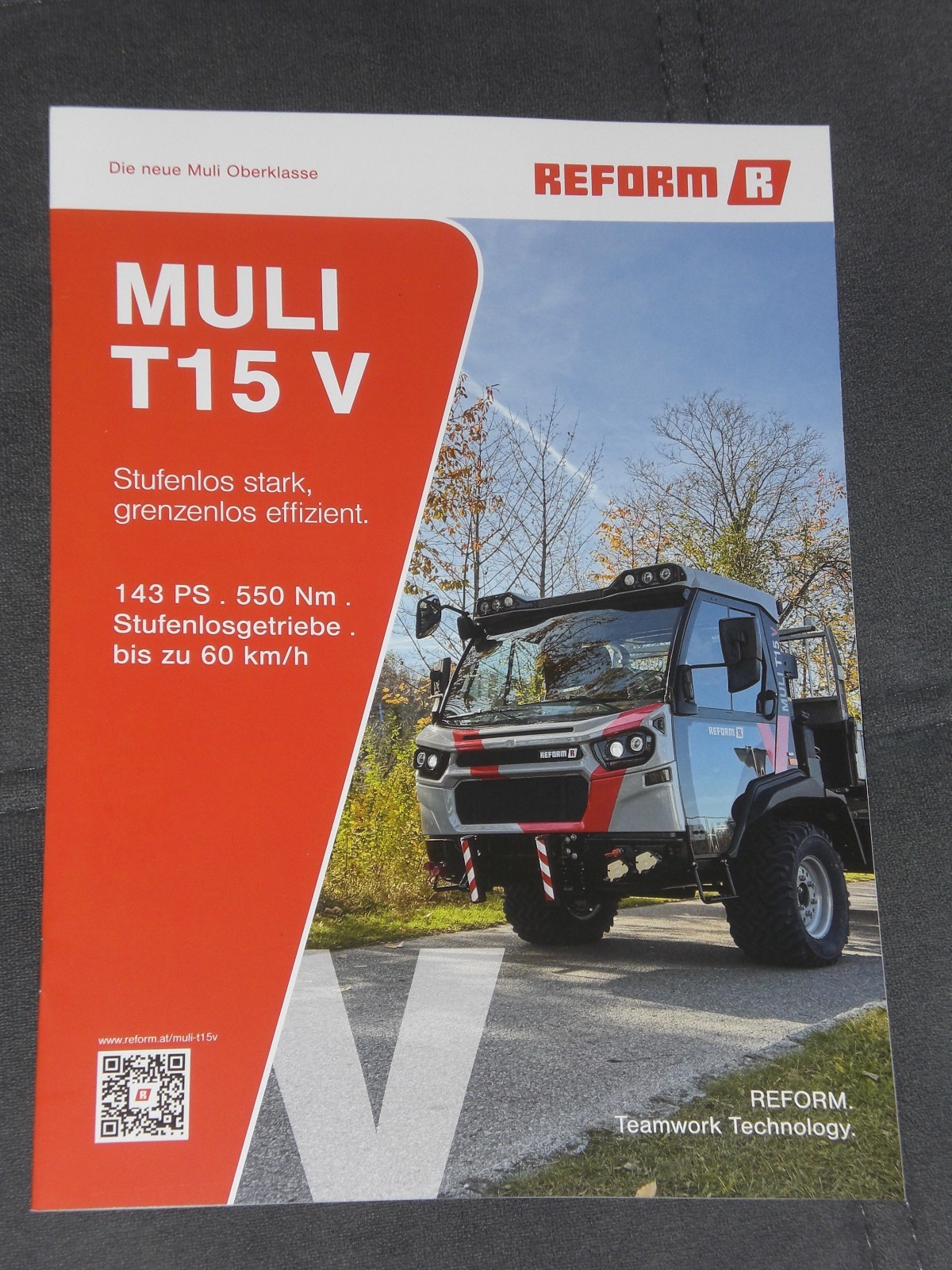 Reform Muli T15 V Transporter Brochure from 02/2026 (26327)
