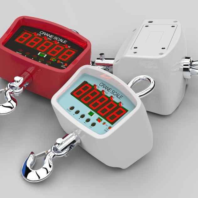 1000 lb Digital Crane Scale Heavy Duty Industrial Hanging Scale 0.2 lb