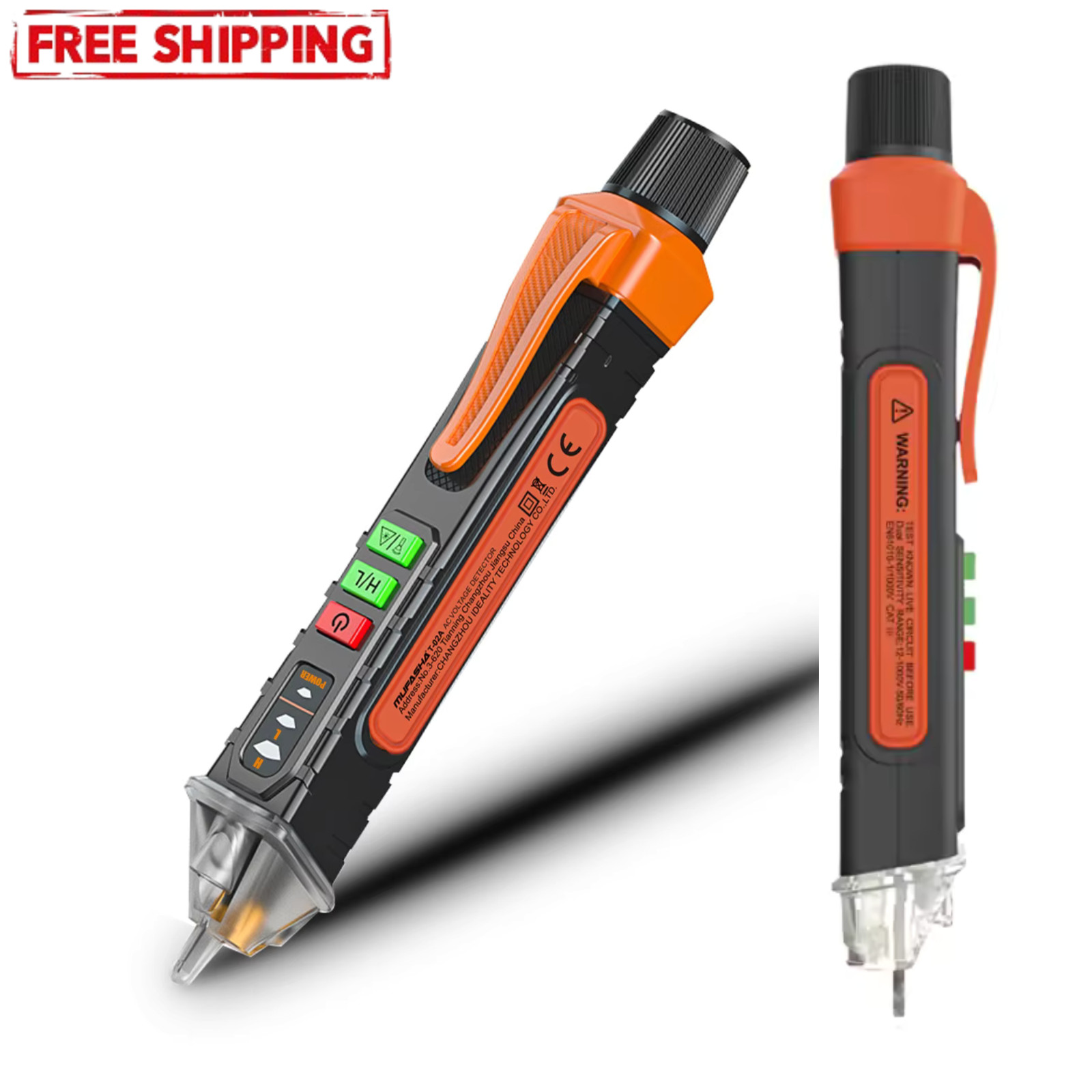 Non-Contact Voltage Detector 12-1000V AC Tester Pen Smart Breakpoint Finder Tool