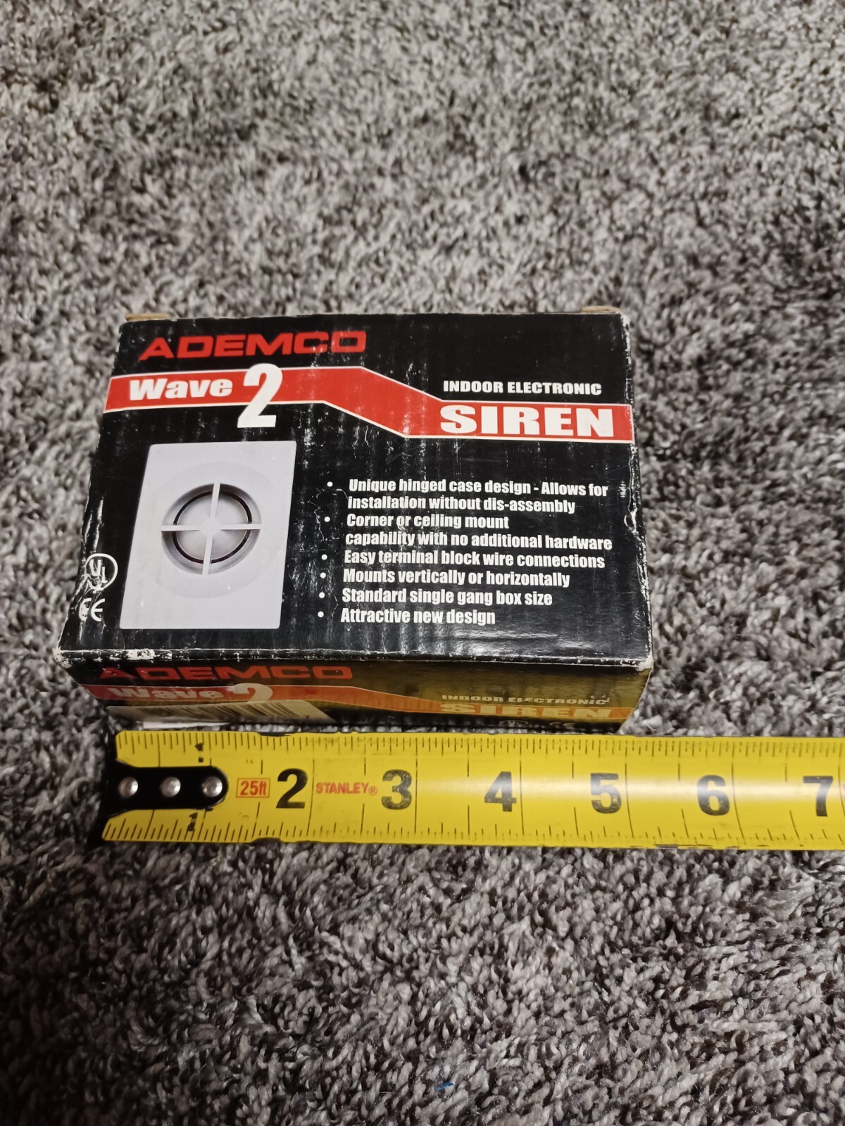 Ademco Siren Wave 2 New – Indoor Electric Siren 106db