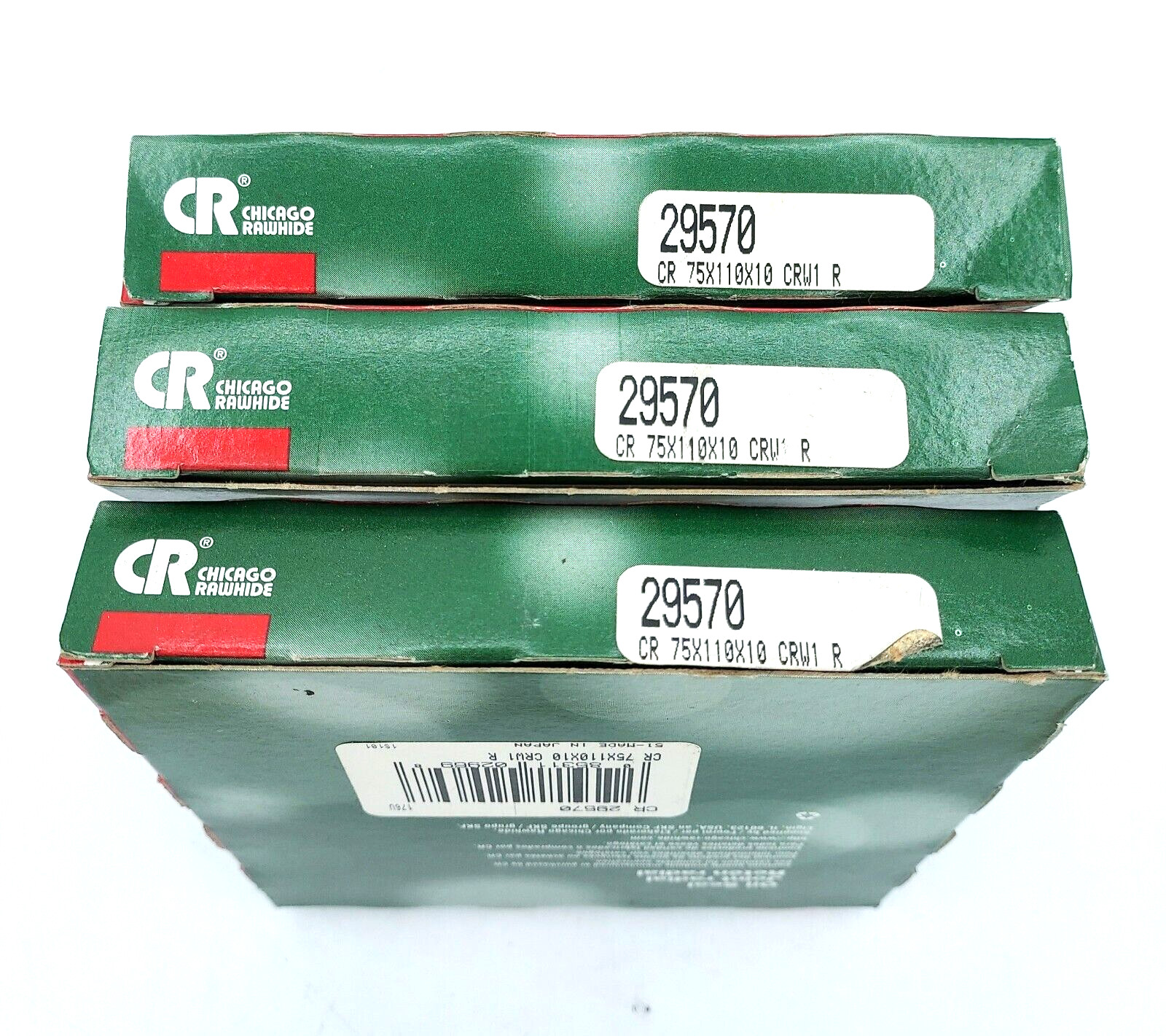 *3-PACK* SKF CR 29570 Join Radial Oil Seal 75x110x10 CRW1 *Packaging Varies*