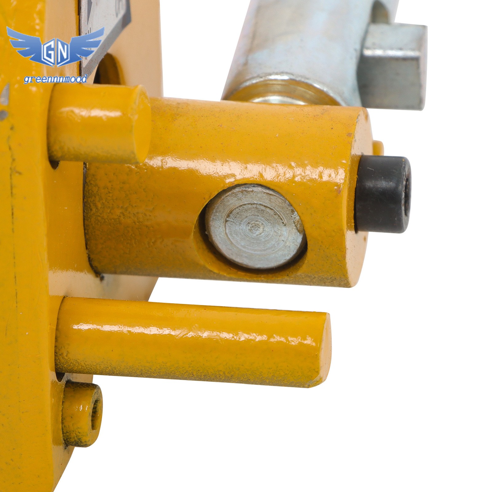 Magnetic Lifter Lifting Magnet Hoist 440lbs / 200 kg 2.5 Safety Factor Yellow