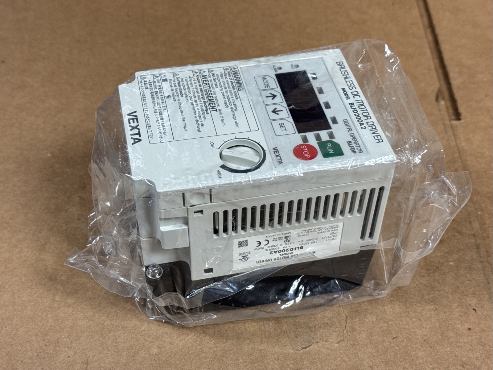 NEW Oriental Motor BLFD200A2 Vexta Brushless DC Motor Driver 200W FAST SHIPPING