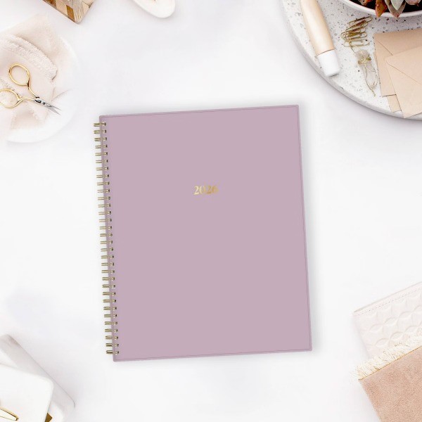 2026 Weekly/Monthly Planner 8.5"x11" Muted Lilac