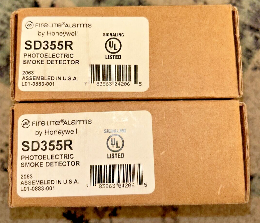 NEW FIRELITE SD355R REMOTE RESET CAPABILITY FIRE ALARM SMOKE (FREE SHIPPING)