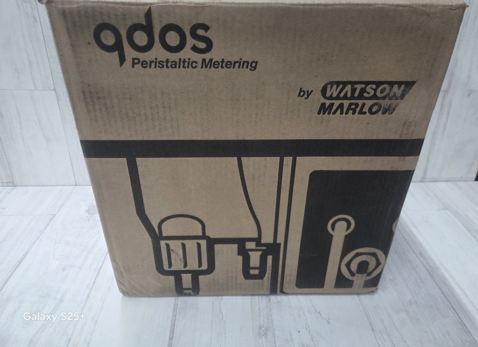 Watson Marlow Qdos60 0-1000 ml/min PFPE OMO.384L.GRA RH SANTOPRENE PUMP HEAD