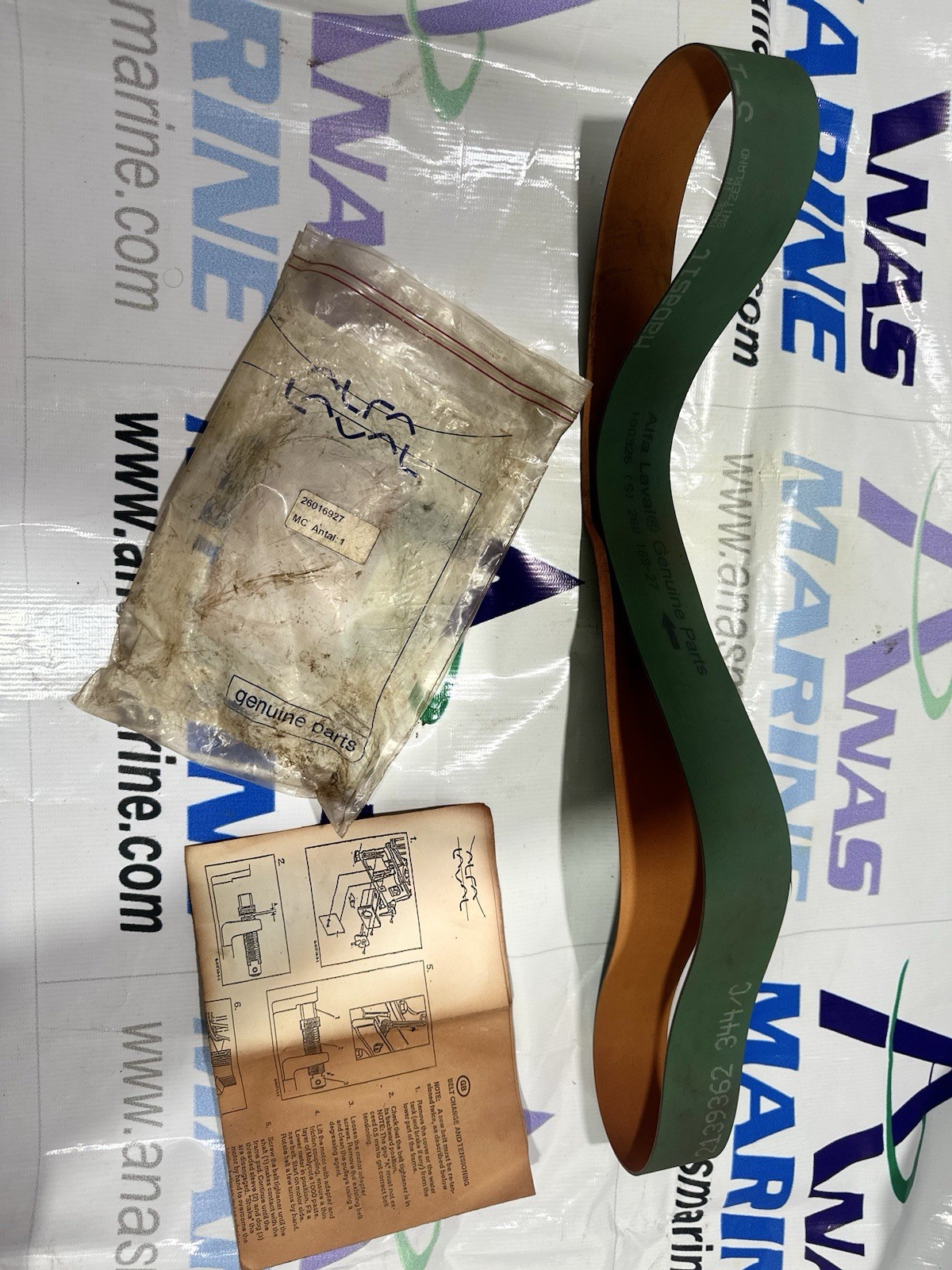 Alfa Laval Flat Belt 26016927