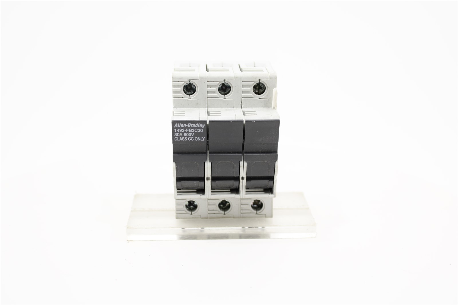 Allen-Bradley 1492-FB3C30 Fuse Holder | 3-Pole | 30A | 110-600V AC/DC