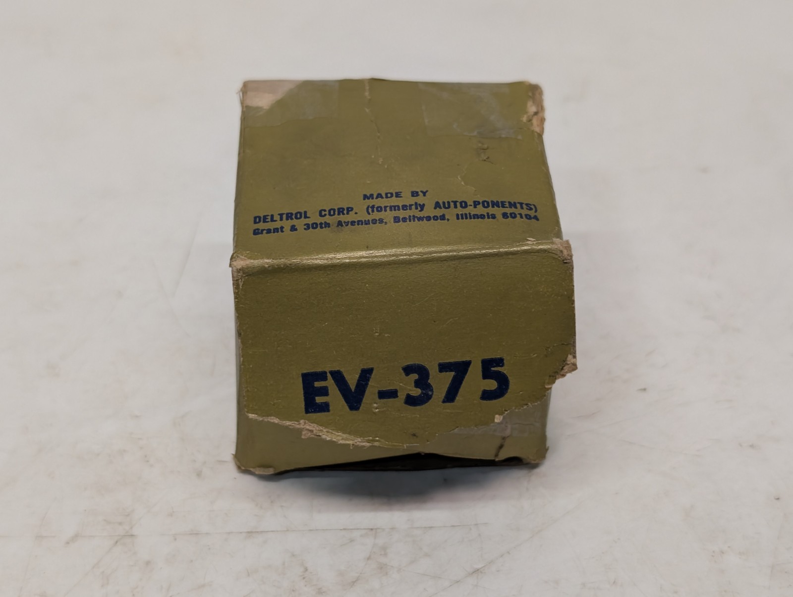 Deltrol EV-375 Pneutrol Bellwood IL valve body inlet cylinder as shown