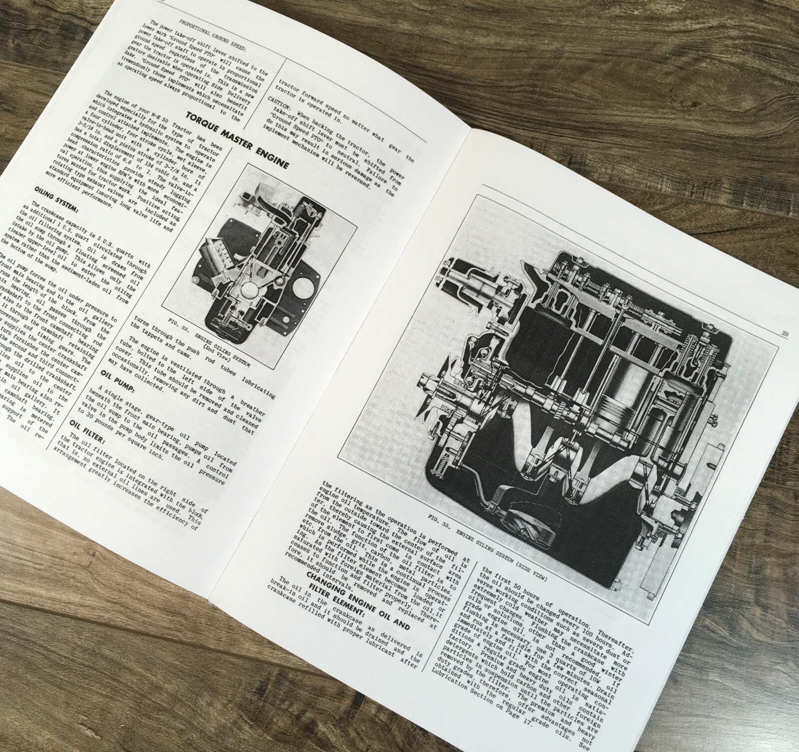 Massey Harris Mh 50 Tractor Operators Manual Owners Book Maintenance Instruction