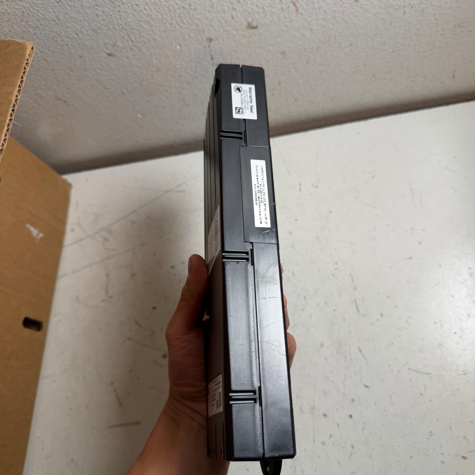 Actiforce COMPACT-e-2L-actiforce-US Black Height Adjustable Desk Control Unit