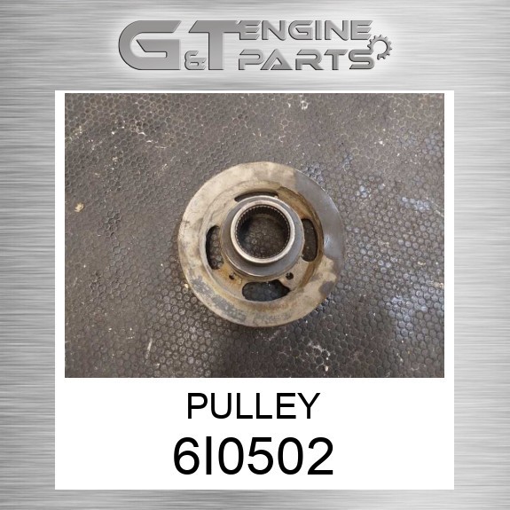 6I0502 PULLEY fits CATERPILLAR (NEW AFTERMARKET)