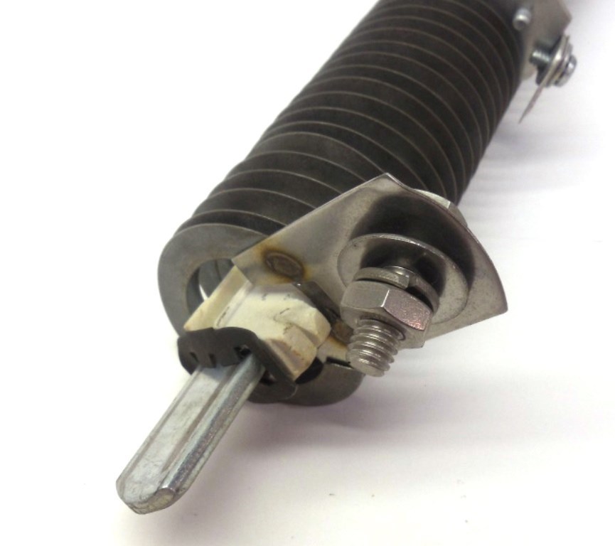 UNKNOWN BRAND ELECTRICAL RESISTOR 20A-2.3, OAL 17 1/4″, 1 3/4″ OAD