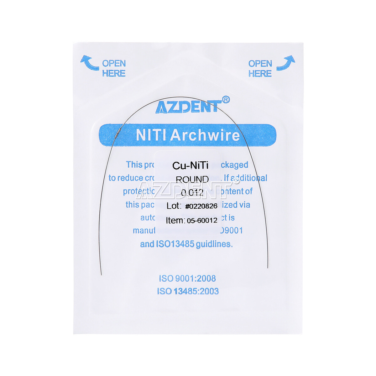 Dental Orthodontic Copper Cu-Niti Wires Arch Wires Rectangular Round Damon Stop
