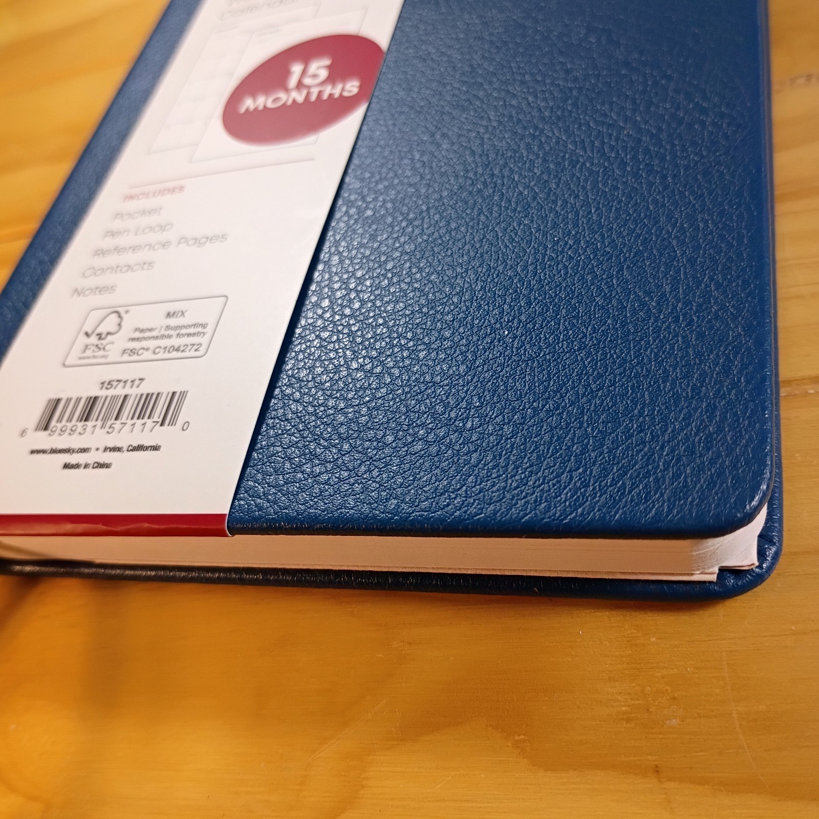 Blue Sky 2026 15 Monthly Weekly Planning Calendar. 5″ X 8″ In. hardcover New