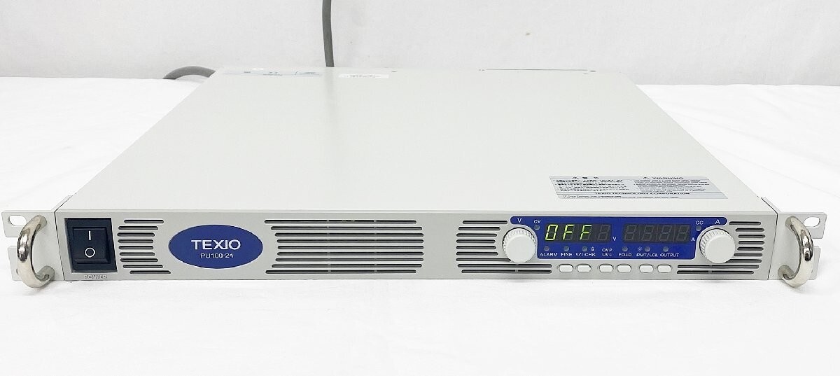 TEXIO PU100-24-S2VG 100V 24A 2400W DC power supply From JAPAN Used item
