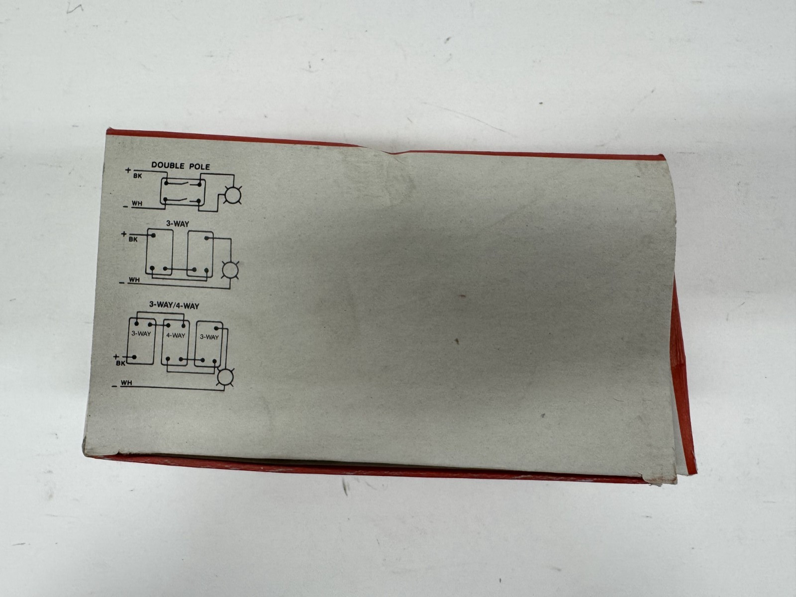 QTY/7 Pass & Seymour HT663-I Ivory 3 Way AC Switch Side/Back Wired 15A 120V AC