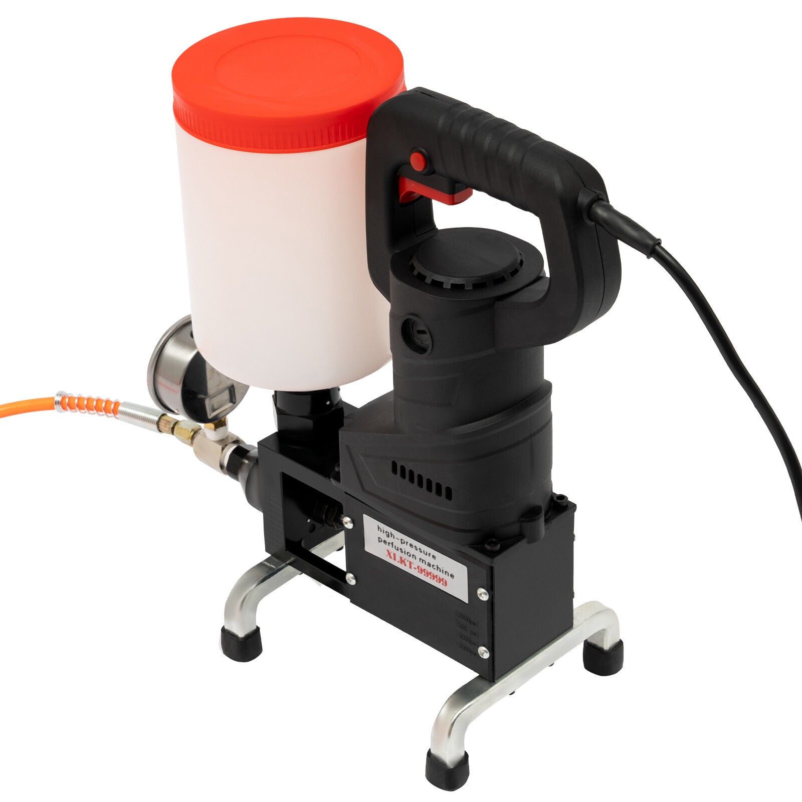 0-10000PSI Electric Grouting Machine High Pressure Grouting Injection Pump 1100W