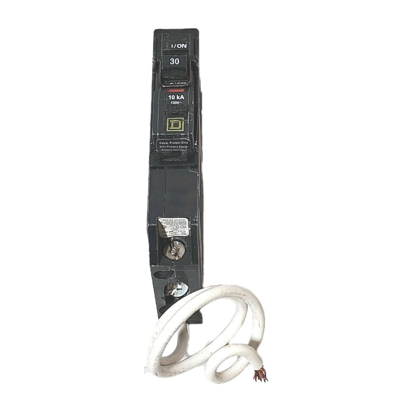 Square D QO130 30 Amp 1 Pole Circuit Breaker 120V QO130CP Type QO – 1 Piece