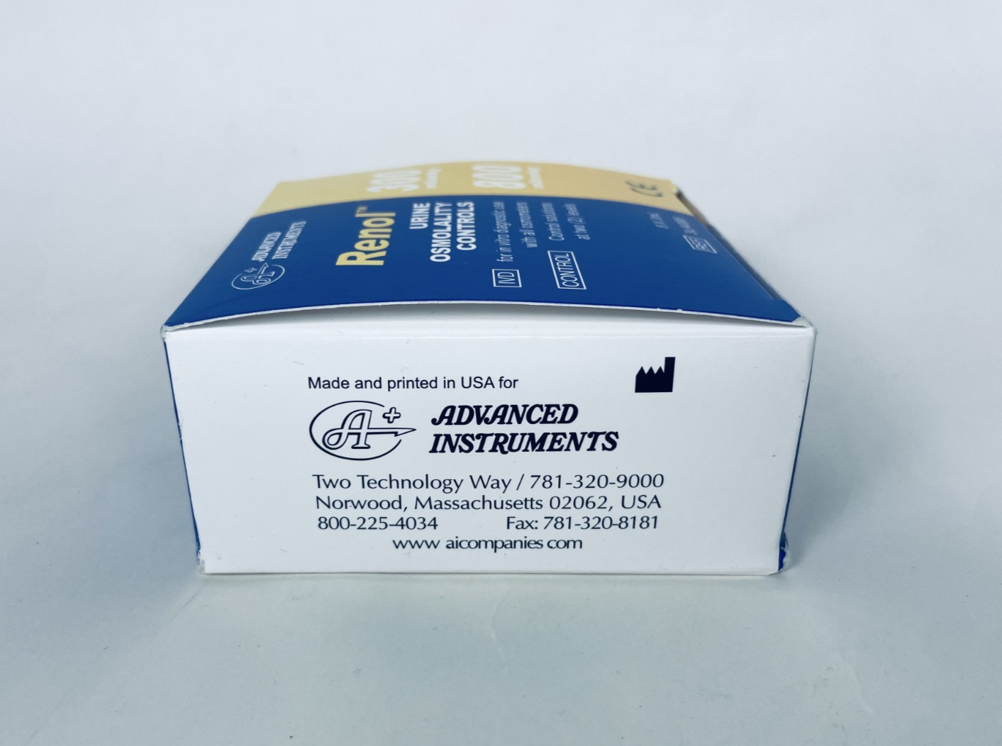 Advanced Instruments Urine Osmolality Controls 8x3mL 300-800 mOsm/kg 3LA085