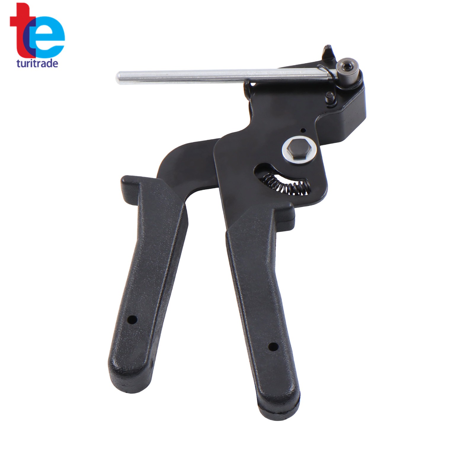 Stainless Steel Cable Tie Gun + 200PC Metal 11.8″ Zip Ties -20°F to +180°F