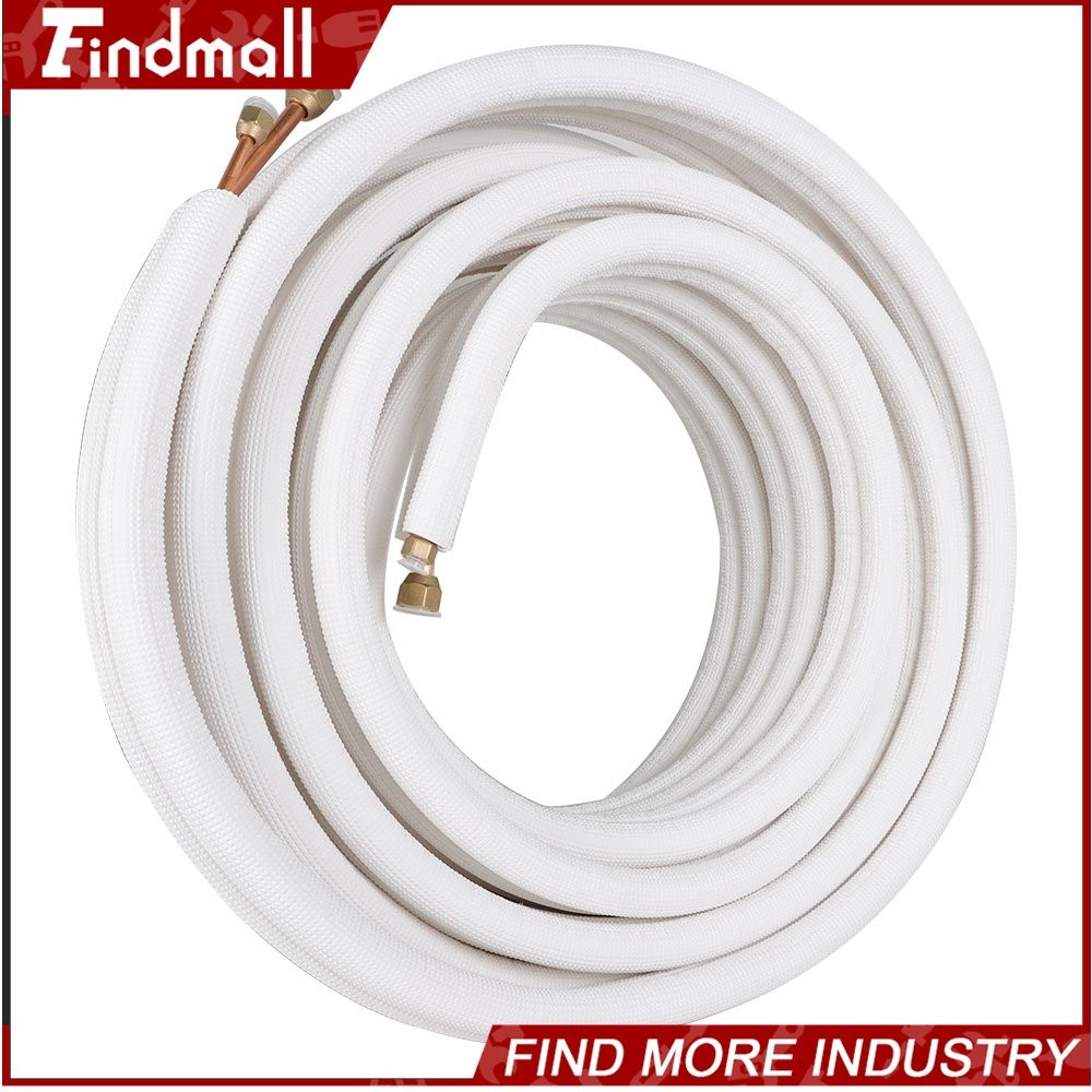 Findmall 50 Feet 1/4″ – 3/8″ Dia. Install Kit For Mini Split Heat Pump Systems