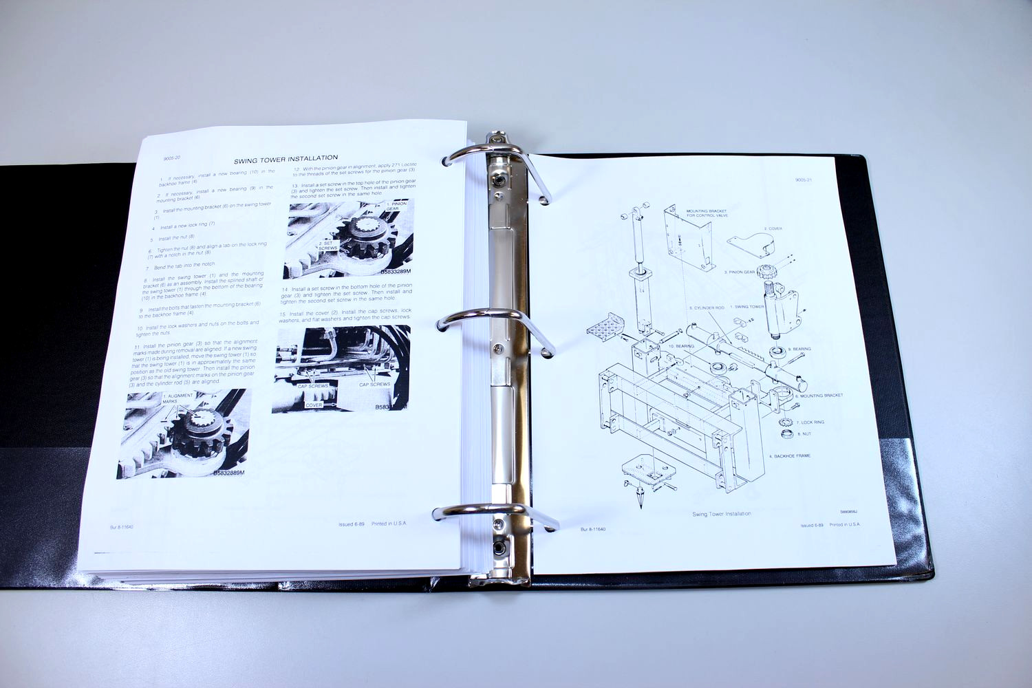 Case 1840 Uni-Loader Skid Steer Service Manual Parts Catalog Shop Book Set Tech