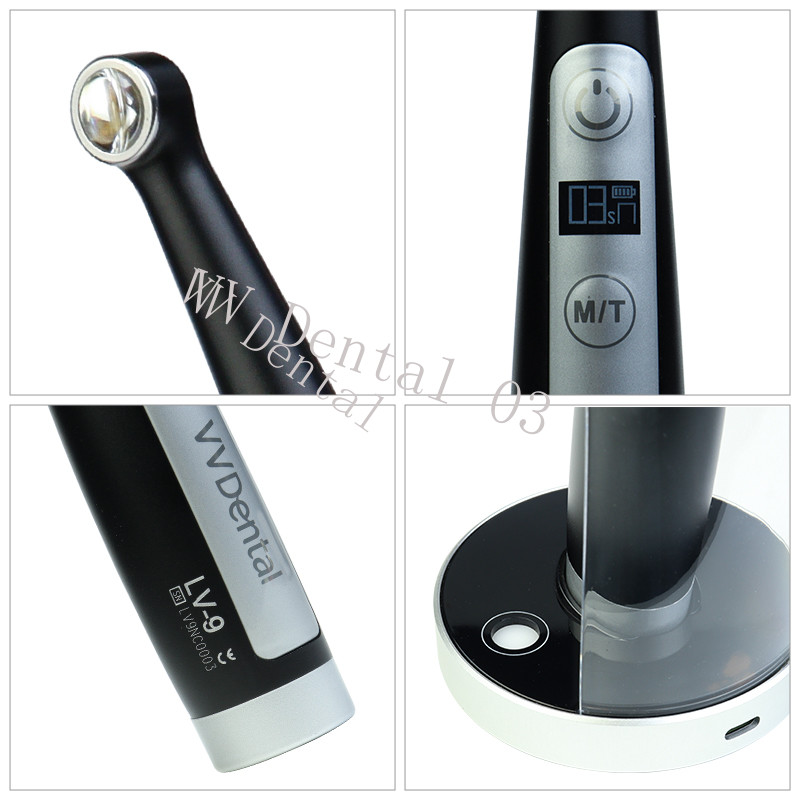 LED Curing Light 1 Second Photopolymerizer Resin Cure Lamp 3200mW/c㎡ 6 Modes