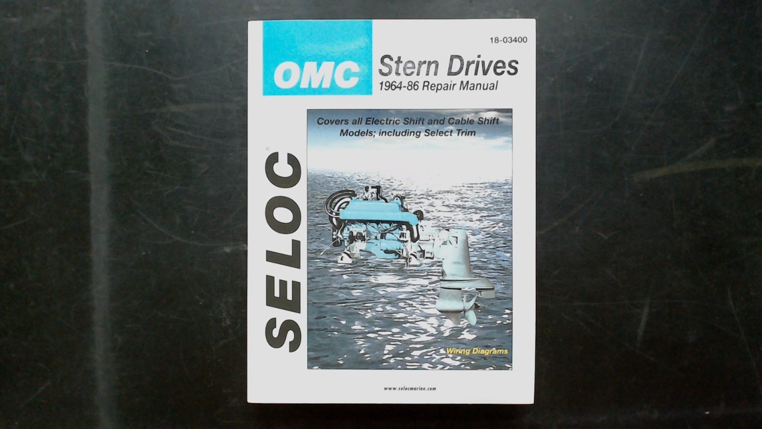 OMC Stern Drives Repair Manual 18-03400 1964-86 Electric Cable Shift Wiring