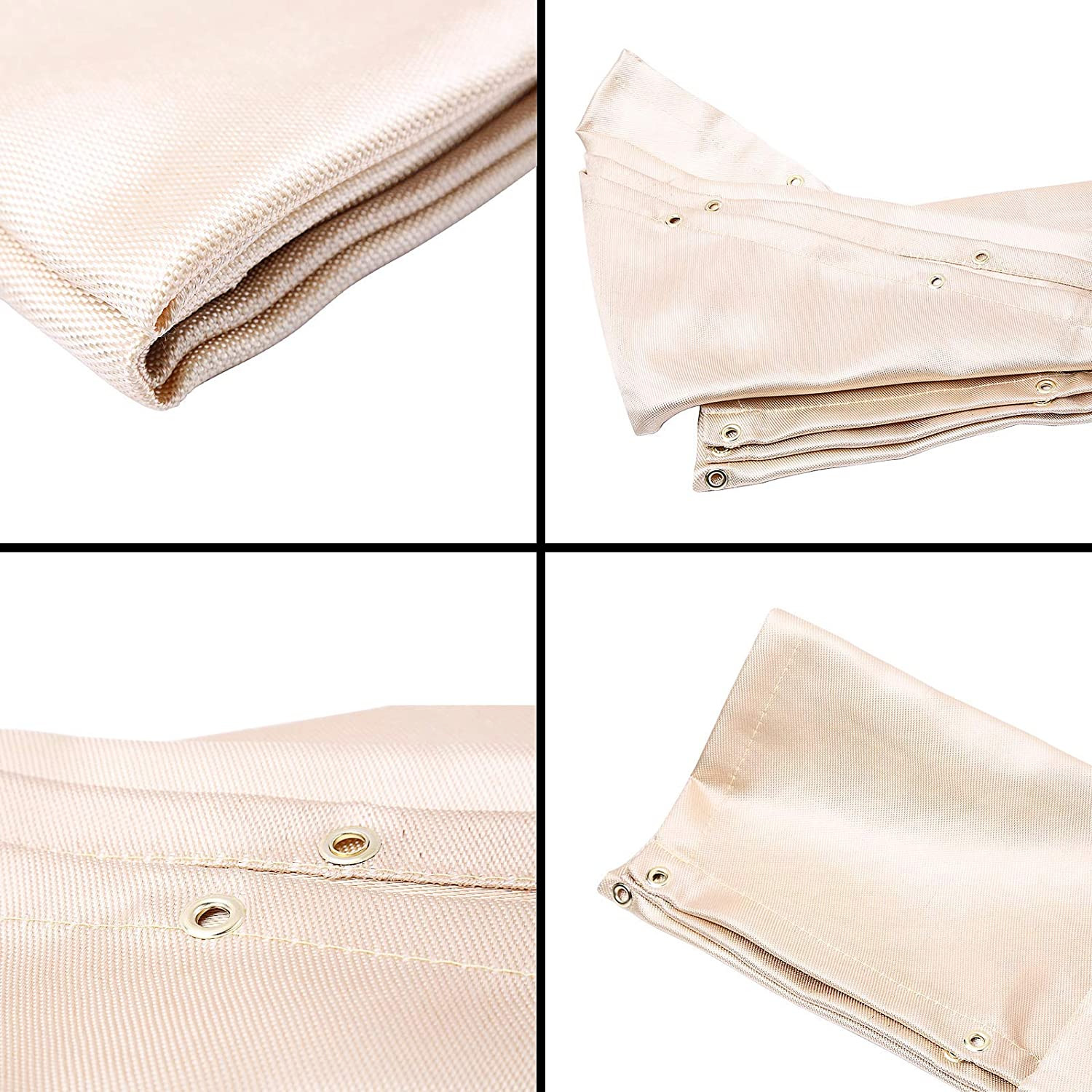4 Feet x 6 Feet Welding Blanket Fire Flame Retardant Fiberglass Safety Shield