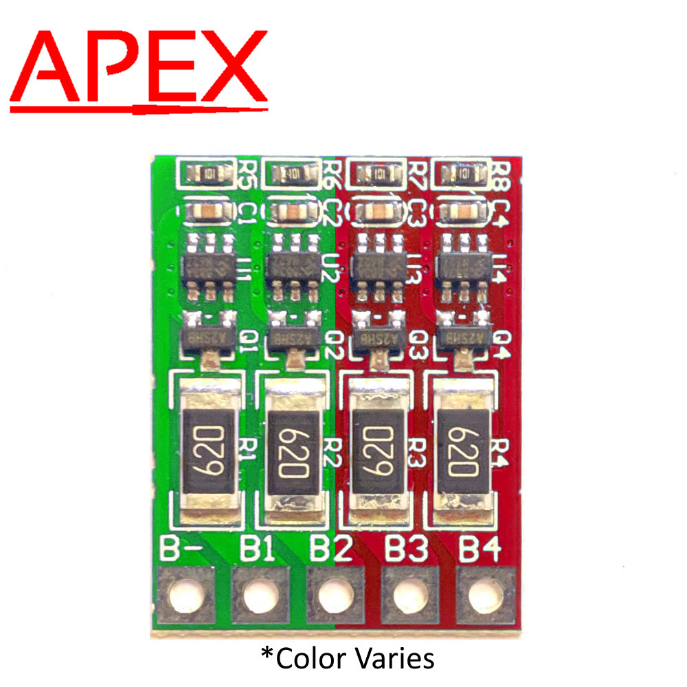 4S 12v 14.6v LiFePO4 Battery Balance 3.65v Standalone BMS Add-on