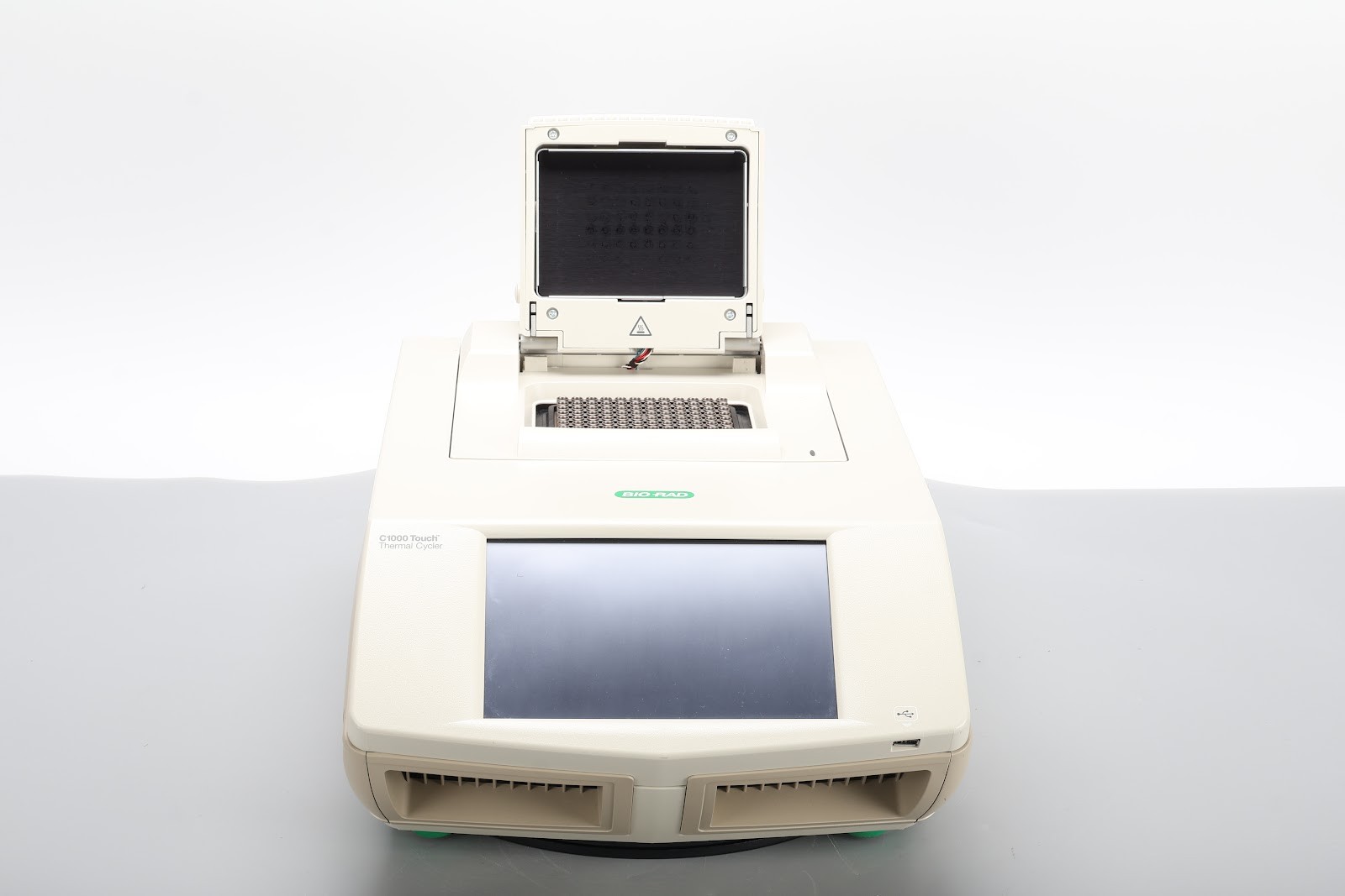 Bio Rad C1000 Touch Thermal Cycler With Reaction Module 96W Deep and Power Cable