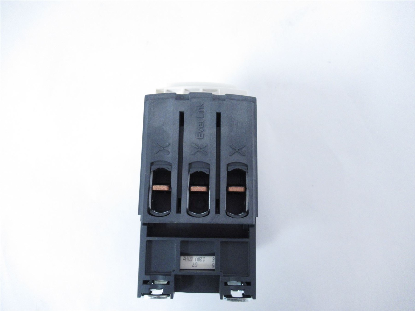 241244 New-No Box; Schneider LC1D50AG7 Contactor50A 440V 3P Coil 120VAC DINrail