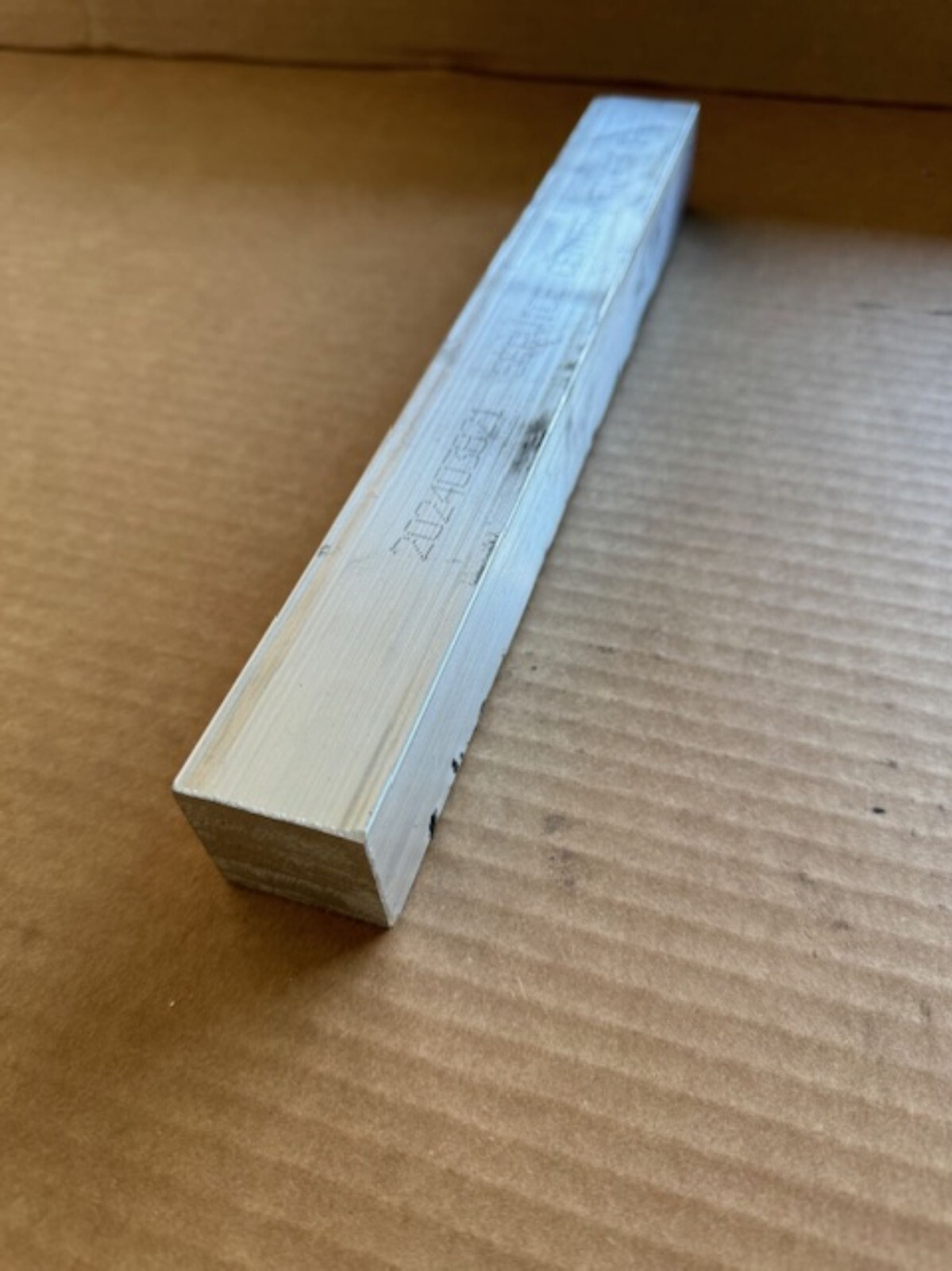 1.5″ x 1.5″ ALUMINUM 6061-T6511 SQUARE SOLID FLAT BAR x 8″ Long