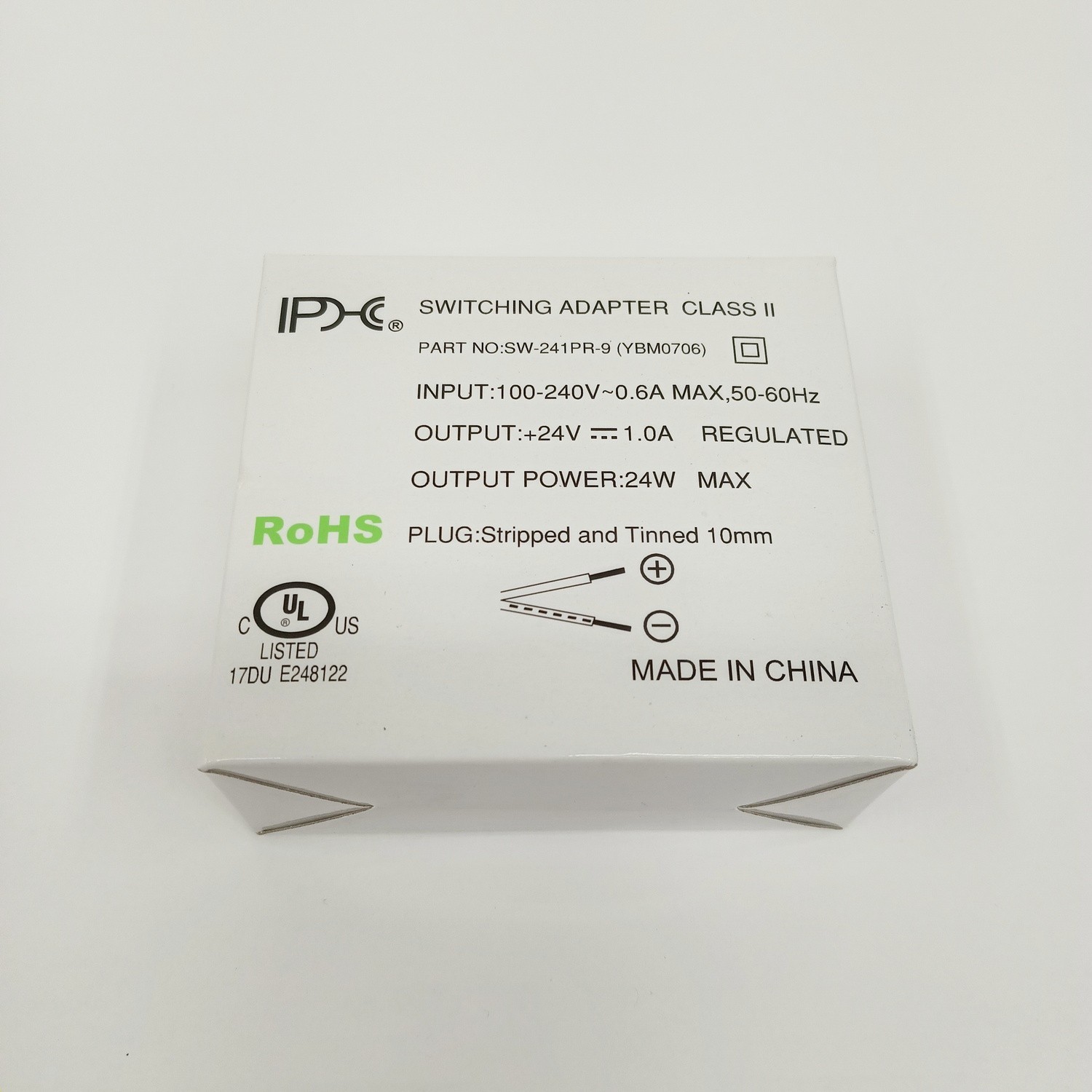 Switching Adapter Class II – SW-241PR-9 – Brand New