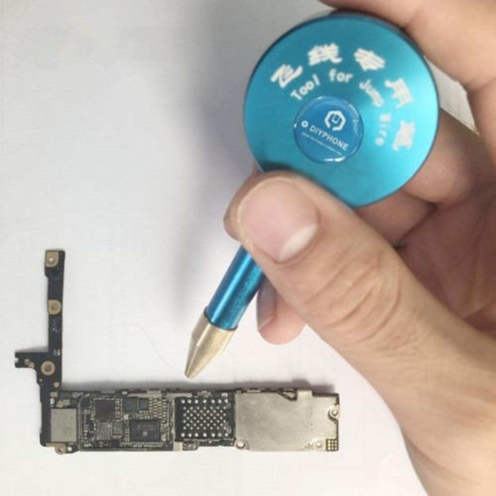 Motherboard Jump Wire Chip Pen For 0.01/0.02mm Link Line PCB Welding Soldering C
