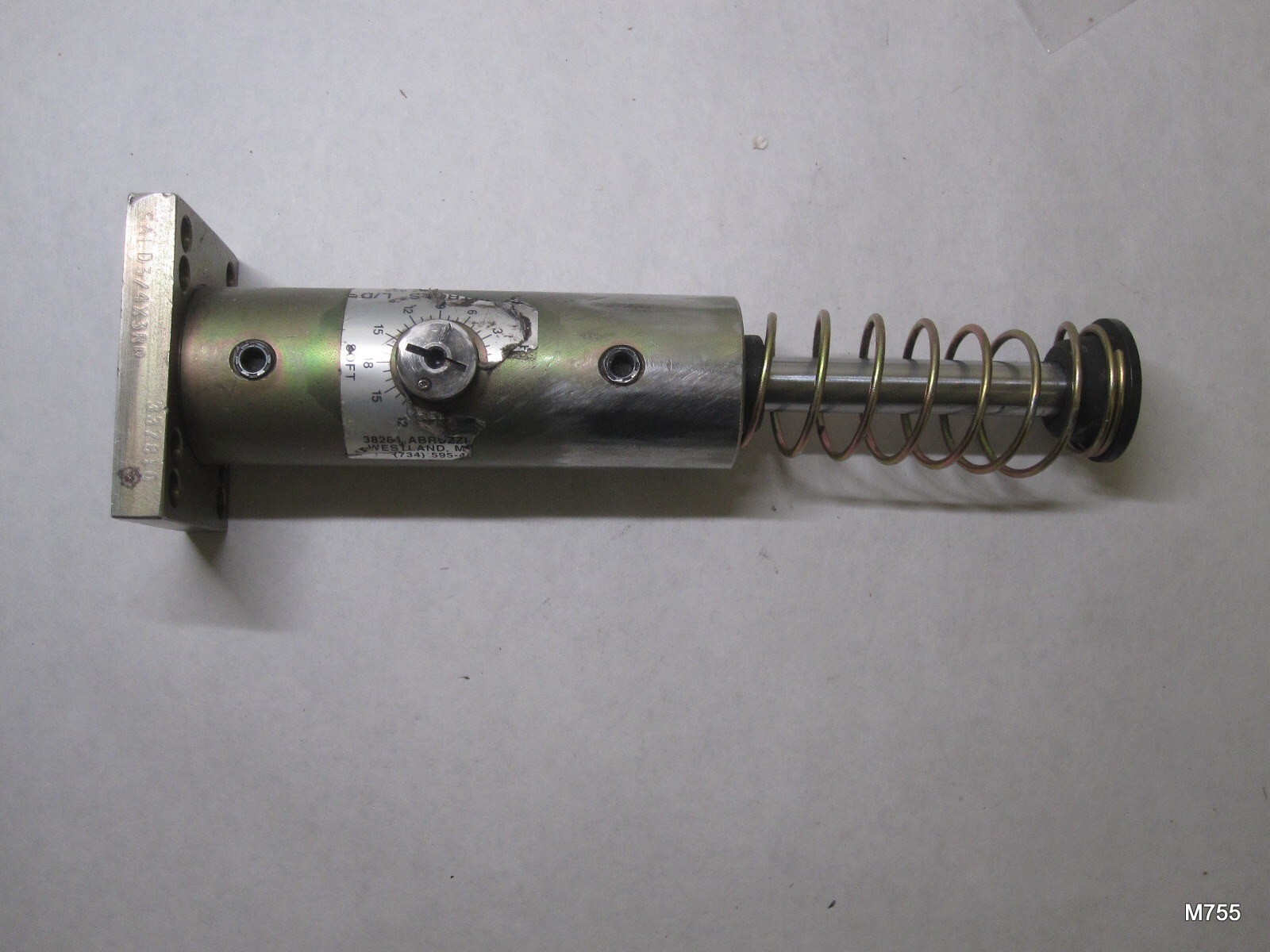 Enertrols SALD3/4X3RR Adjustable Flanged Industrial Shock Absorber 0.98″ to 2.95