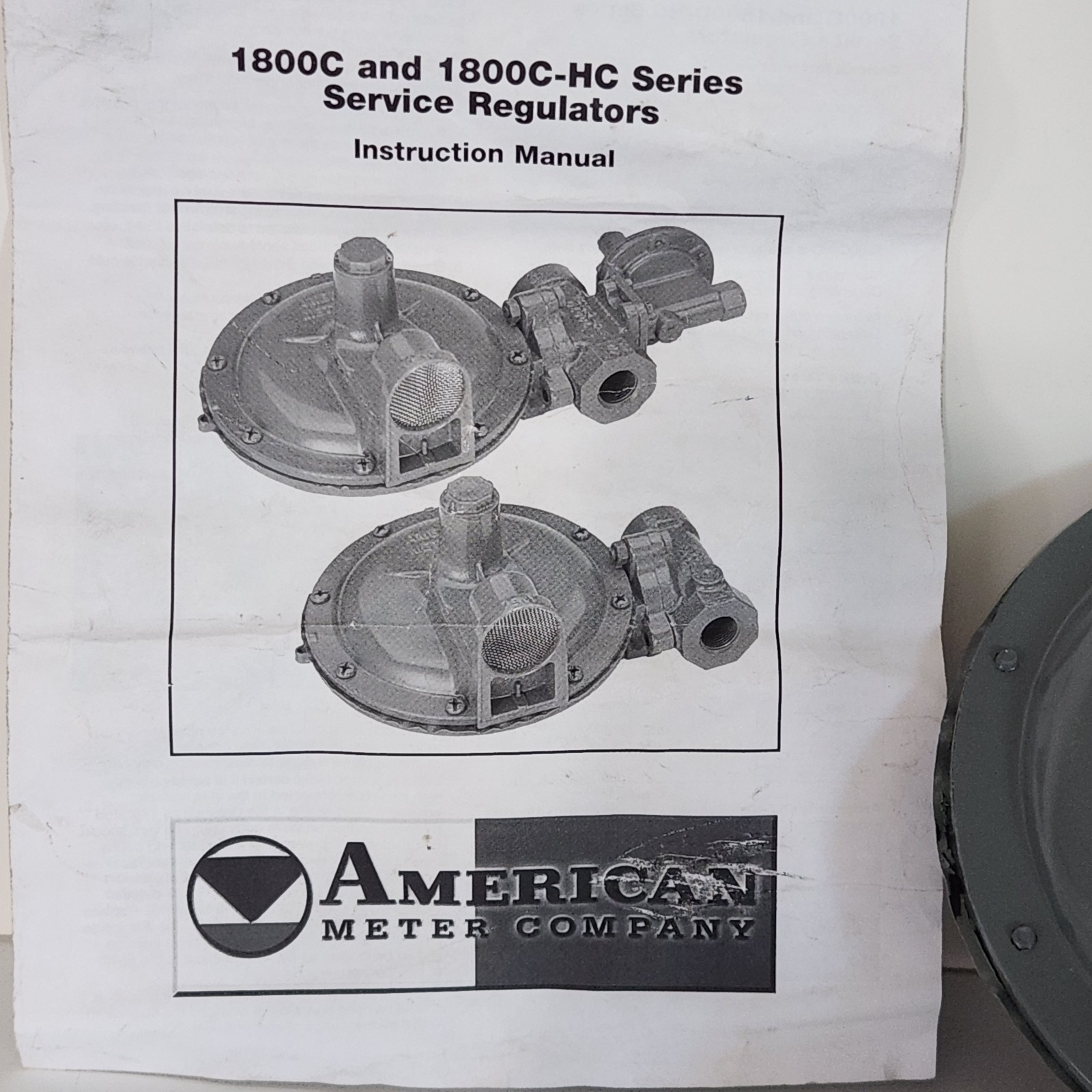 American Meter Company Gas Pressure Regulator 3/4″ 1813 C