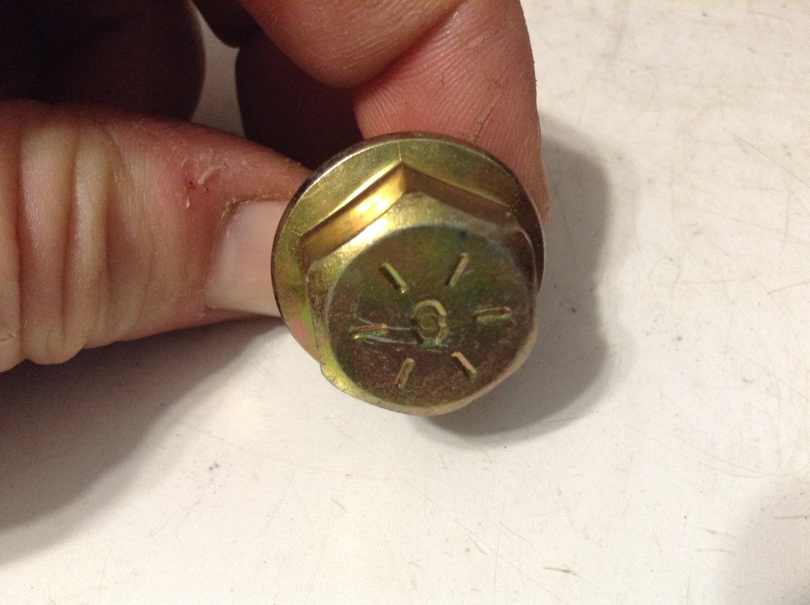 86515925 – A New Bolt With Loctite For A CaseIH DC92, DC92F, DC101F Disc Mowers