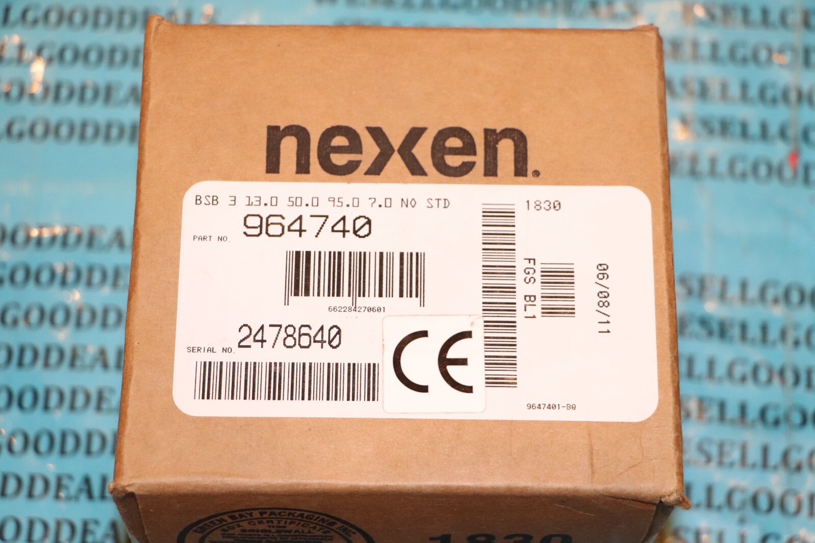 Nexen BSB-3-13.0-50.0-95.0-7.0-NO-STD Spring Engaged Ball Screw Brake 964740 New