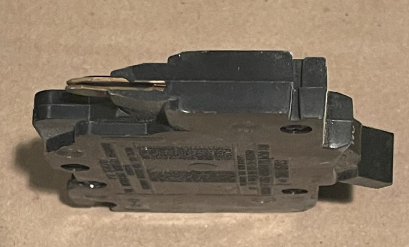 NC120 FPE 20 Amp 1 Pole Stab-Lok «Thin» Federal Pacific Breakers NC20 RED