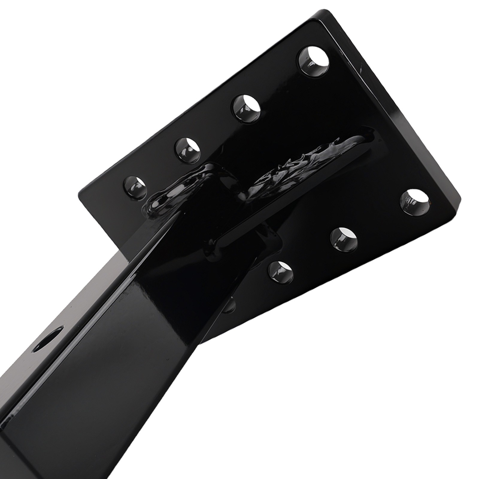 3 Position Pintle Hitch Mount Plate for 2″ Hitch Steel 20000 lbs Capacity