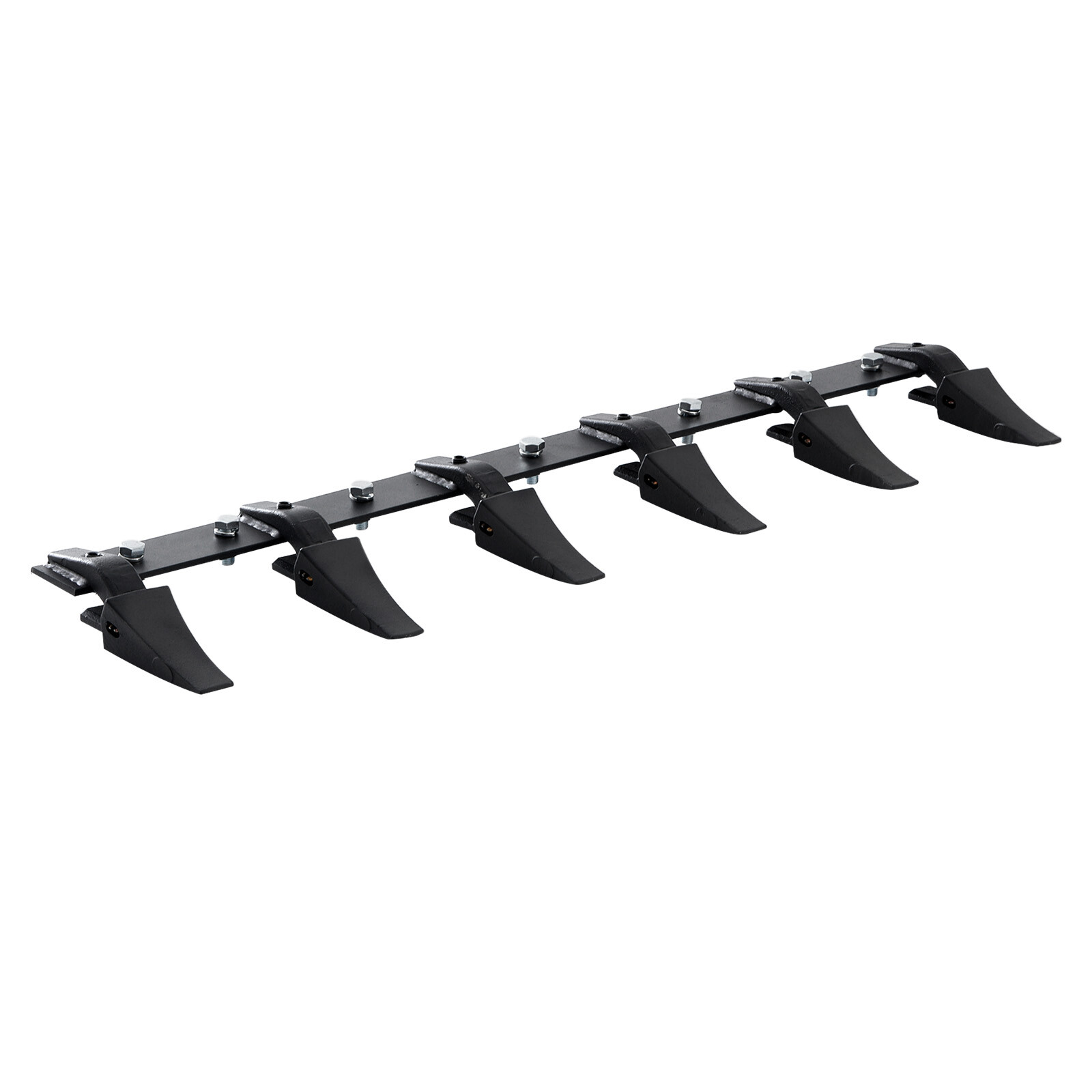 VEVOR Bucket Tooth Bar 48» Tractor Bucket 6 Teeth Bar 4560 lbs Load-Bearing