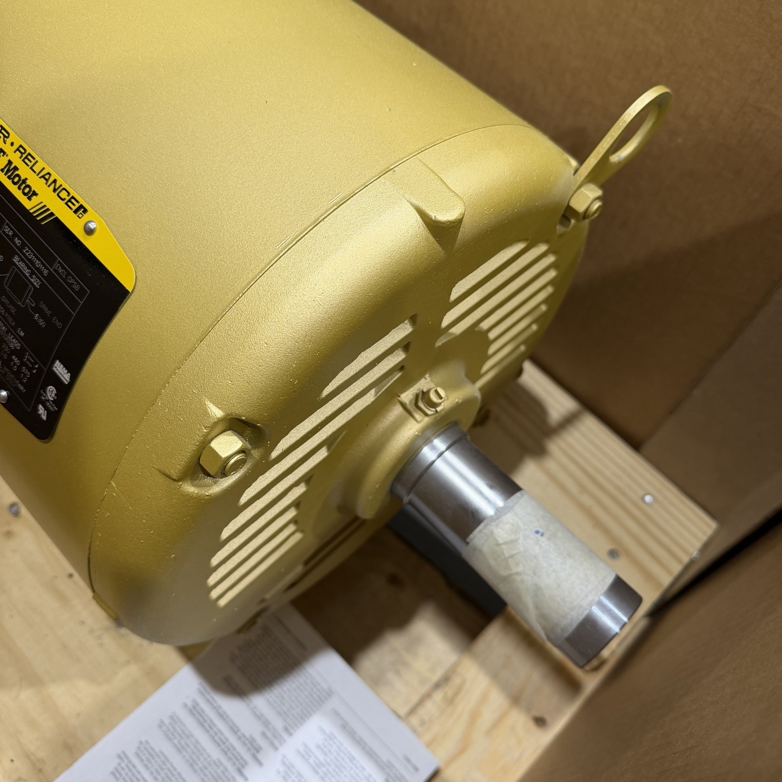 Baldor-Reliance EM2513T Three-Phase Ac Induction Motor, 15 Hp, 254T Frame,
