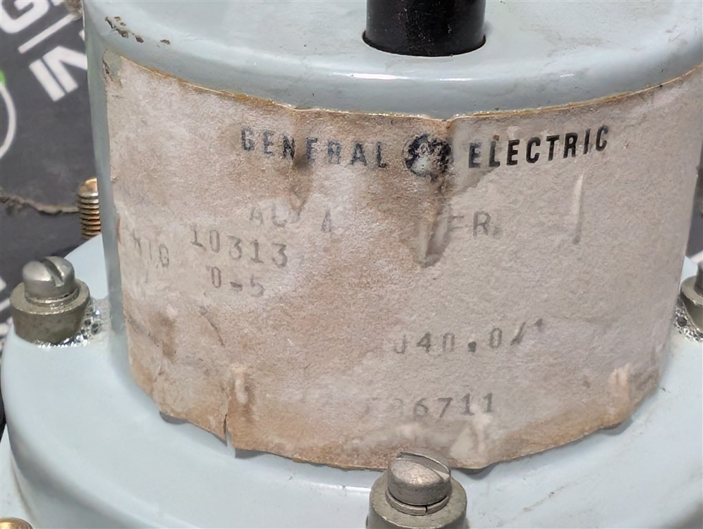 USED General Electric 50-103131LSRL2 AB40 AC Ammeter 0-200 Amps